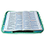 Capa Bolsa Para Biblia Ciano Com Bolso e Alça - Imagem 6