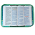 Capa Bolsa Para Biblia Ciano Com Bolso e Alça - Imagem 3