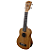 Kit Ukulele Soprano Eletroacústic ShelbySU21ME Capa Palhetas - Imagem 3