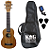 Kit Ukulele Soprano Shelby SU21M STNT Em Mogno Acessórios - Imagem 1