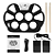 Bateria Eletrônica de Silicone Dobrável Musical Drum EMT-S9 - Imagem 2