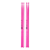 Kit 2 Pares Baqueta 7A Liverpool Neon Fluorescente Rosa - Imagem 1