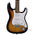Guitarra MXT Stratocaster ST Classic Sunburst MST SW6S - Imagem 4