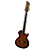 Violão de Aço 12 Cordas Elétrico Flat Marquês Tigrado Bag - Imagem 3