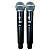 Microfone Sem Fio Duplo De Mão Kadosh K392M B6 UHF - Imagem 5