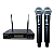 Microfone Sem Fio Duplo De Mão Kadosh K392M B6 UHF - Imagem 1