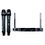 Microfone Talkback Kadosh K622m Kcom B6 Duplo Sem Fio UHF - Imagem 1