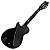 Violão Nylon Eletroacústico Flat Cutaway Preto Marquês - Imagem 2