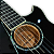 Violão Nylon Eletroacústico Flat Cutaway Preto Marquês - Imagem 4