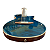 Violão Aço 12 Cordas Eletroacústico Marquês Flat Azul c/ Bag - Imagem 7