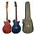 Violão Aço 12 Cordas Eletroacústico Marquês Flat Azul c/ Bag - Imagem 1