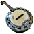 Banjo Marques Verde com Aro Cromado Passivo BAJ88 GREL - Imagem 3