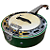 Banjo Marques Verde com Aro Cromado Passivo BAJ88 GREL - Imagem 4