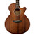 Violão de Aço Eletroacústico Jumbo Flat Cutaway Cort SFX MEM - Imagem 3
