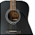 Violão de Aço Eletroacústico Folk Cort AD810E BKS - Imagem 7