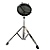 Surdo GOPE Compacto Preto 18" Pele Napa BAL18CPPN com Tripé - Imagem 6