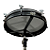 Surdo GOPE Compacto Preto 18" Pele Napa BAL18CPPN com Tripé - Imagem 3