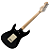 Guitarra Stratocaster Preta Michael MysticTone GMS130 SSS - Imagem 2