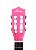 Violão Nylon Austin 941SPK Rosa Juvenil Pink Coração - Imagem 6