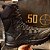 Bota Coturno Militar Acero Ripstop Ponto 50 - Preto - Imagem 12