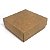 Caixinha para bijuteria / colar 7x7x2,5 cm com tampa em kraft - 24 unidades - Imagem 1