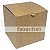 Caixinha 8x8x8 cm em kraft natural 300g - 25 unidades - Imagem 1