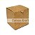 Caixinha 5x5x5 cm em duplex kraft/branco 276g - Imagem 1