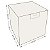 Caixinha 5x5x5 cm em duplex kraft/branco 276g - Imagem 2