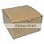 Caixinha 9x9x5 cm em kraft natural 300g - 25 unidades - Imagem 1