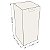 Caixinha 7x7x15 cm em kraft natural 300g - 25 unidades - Imagem 4