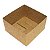 Caixinha com tampa 7x7x4 cm em kraft natural - 24 unidades - Imagem 3