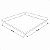 Berço para caixa com base 9x9 cm em triplex branco 300g - 25 unidades - Imagem 2