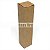 Caixinha 2,5x2,5x11 cm em kraft natural 280g - 25 unidades - Imagem 1