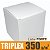 Caixinha padrão 10x10x10 cm em triplex branco 350g - 25 unidades - Imagem 1