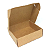 Caixa de montar 9x8x3 cm em kraft natural 280g - 25 unidades - Imagem 3