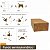 Caixinha 7,5x4,5x13 cm em kraft natural 280g - 25 unidades - Imagem 3
