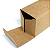 Caixinha 3x3x10 cm em kraft natural 280g - 25 unidades - Imagem 3