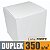 Caixinha padrão 9x9x9 cm em duplex branco 350g - 25 unidades - Imagem 1