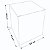 Caixinha padrão 9x9x10 cm em triplex branco 350g - 25 unidades - Imagem 2