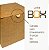 Caixinha 5x5x5 cm em kraft natural 300g - 25 unidades - Imagem 3