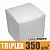 Caixinha padrão 6x6x6 cm em triplex branco 350g - 25 unidades - Imagem 1