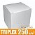 Caixinha padrão 7x7x7 cm em triplex branco 250g - 25 unidades - Imagem 1