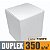 Caixinha padrão 8x8x9 cm em duplex branco 350g - Imagem 1