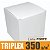Caixinha padrão 8x8x8 cm em triplex branco 350g - unitário - Imagem 1