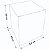 Caixinha padrão 8x8x9 cm em triplex branco 350g - unitário - Imagem 2