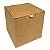 Caixinha 9x9x9 cm em kraft natural 280g - 25 unidades - Imagem 1