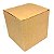 Caixinha padrão 10x10x10 cm em kraft natural 280g - 25 unidades - Imagem 1