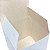 Caixinha padrão 9x9x9 cm em duplex branco 250g - 100 unidades - Imagem 3