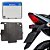 Suporte Para Placa Mercosul De Moto - Retangular 187X199MM - Imagem 4
