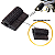 Protetor Pedal Marcha Moto Universal Tortuga Preto Unidade - Imagem 1